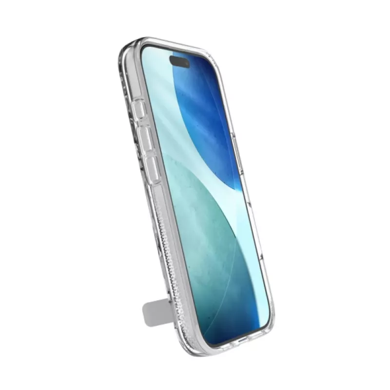 ZAGG Crystal Palace Snap Kickstand Macīgs Vāciņš Apple iPhone 17 Caurspīdīgs