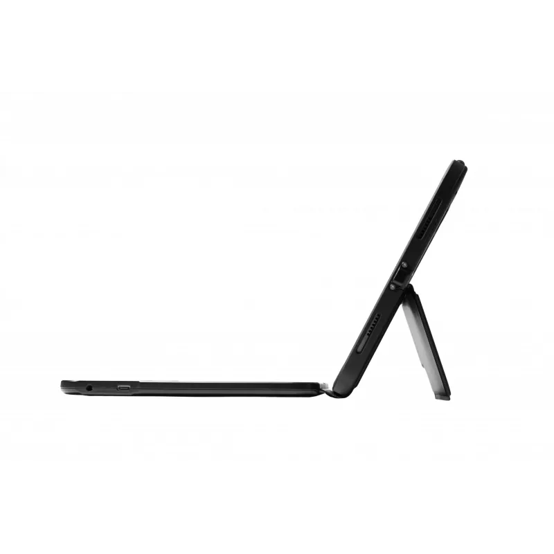 ZAGG Tough Keys tastatūras maciņš Apple iPad 10. paaudze/A16, melns, vācu izkārtojums (B2B brūna kaste)