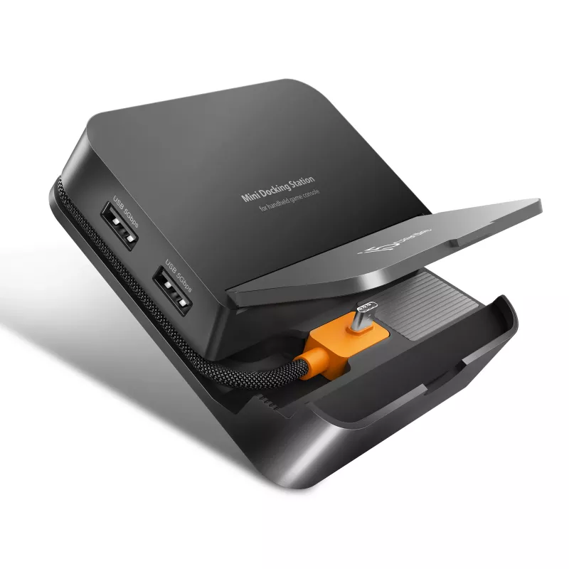 j5create JCD624-N Omni Side Dock doks, paredzēts Nintendo Switch 2 un Steam Deck