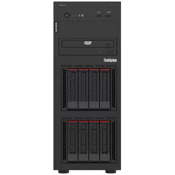 Lenovo ThinkSystem ST250 V3 7DCE100BEA torņa serveris, Intel Xeon 6315P 4C 2,8 GHz 55 W, 16 GB, 1x 800 W