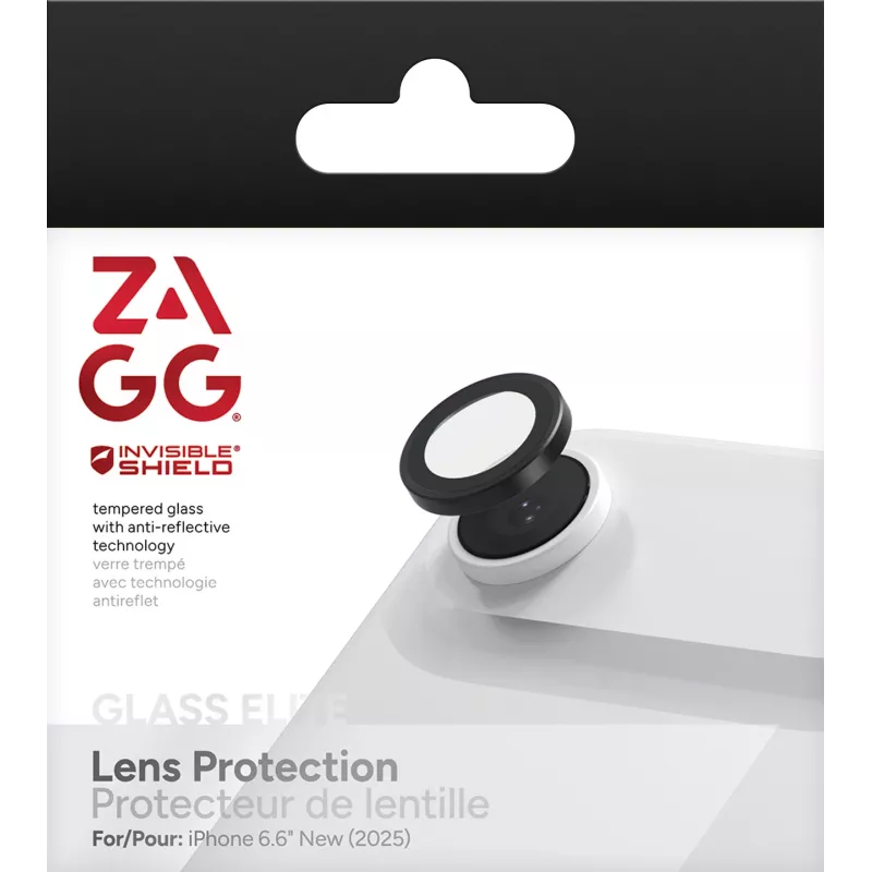 InvisibleShield Glass Elite Kameras Lēcu Aizsardzība Apple iPhone 17 Air Melna