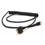 Zebra CBA-UF2-C12ZAR USB A kabelis ar aizslēdzamu savienotāju 3,6 m