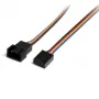 StarTech.com 12 collu 4-pin ventilatora pagarinātājkabelis - tēviņš/mātīte