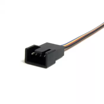 StarTech.com FAN4EXT12 4 kontaktu Molex PWM ventilatora strāvas pagarinātāja vads, spraudnis/ligzda, 30 cm (12 collu)