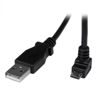 StarTech.com 2 m Micro USB kabelis — A uz leņķa Micro B