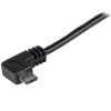 StarTech.com Micro-USB lādēšanas un sinhronizācijas kabelis M/M - taisnleņķa Micro-USB - 30/24 AWG - 1 m