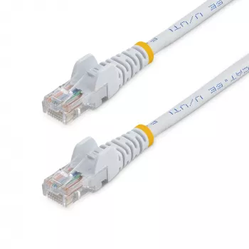 StarTech.com Cat5e Ethernet Patch Kabelis ar Snagless RJ45 Savienotājiem - 7 m, Balts