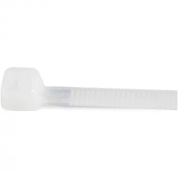 StarTech.com 8 collu (20 cm) kabeļu saites - 1/8 collu (4 mm) platas, 2-1/8 collu (55 mm) saišķa diametrs, 50 lb (22 kg) stiepes izturība, neilona pašbloķējošās rāvējslēdzēja saites ar izliektu galu - 94V-2/UL sertificēts, 1000 gab. iepakojums, baltas