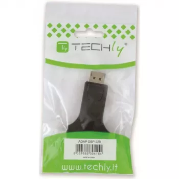 Techly DisplayPort Adapteris DP vīriešu uz DVI-I 24+5 sieviešu IADAP DSP-229