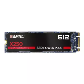 Emtec X250 SSD disks 512 GB M.2 SATA III