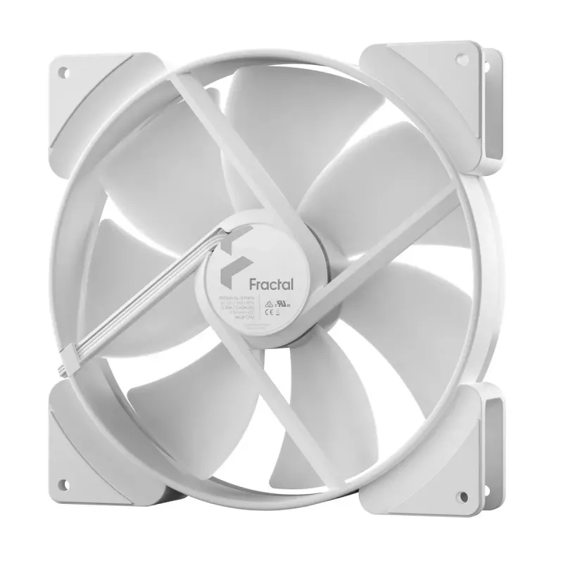 Fractal Design Prisma AL-18 PWM 18 cm Ventilators Balts 1200 RPM 249.56 m³/h