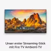 Amazon Smart TV dongle 4K Ultra HD USB, Wi-Fi 6 (802.11ax), 3840×2160, USB barošana, melns