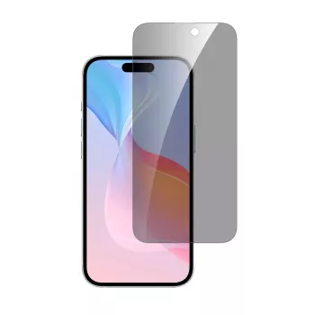 4smarts 541197 rūdīta stikla ekrāna aizsargs Apple iPhone 16 ar privātuma filtru