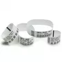Zebra Z-Band Ultrasoft 25 x 279mm Melns, Balts