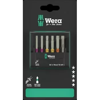 Wera 05073639001 skrūvgriežu uzgaļu komplekts