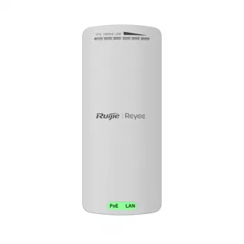 Ruijie Reyee RG-EST100-E āra bezvadu tilts (piekļuves punkts), 2,4 GHz, 300 Mbps, 500 m, 2x Fast Ethernet, PoE, 10 dBi virziena antena, IP55