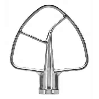 KitchenAid 5KSM5THFBSS nerūsējošā tērauda miksera/labdatora piederums – kulšanas lāpstiņa
