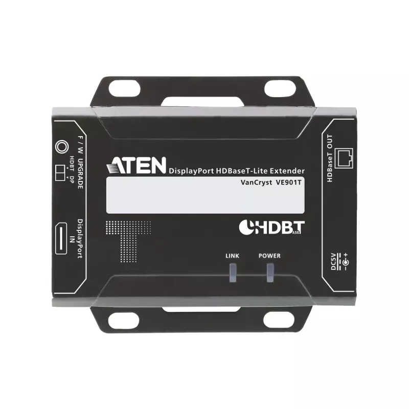ATEN VE901T DisplayPort HDBaseT video un audio pagarinātājs, līdz 70 m