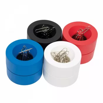 Papīra saspraudes dozators MAUL MAULpro recycling balta plastmasa