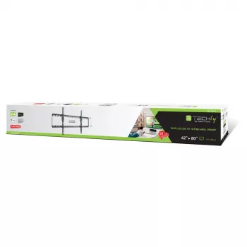 Techly fiksētais sienas stiprinājums LCD LED TV 42-80 collu