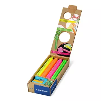 Akvareļzīmju komplekts Staedtler 140 C4P1 — 4 gab. (Zaļa, Oranža, Rozā, Dzeltena)