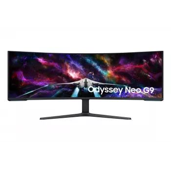 Samsung G95NC datora monitors 144.8 cm (57 colli) 7680 x 2160 pikseļi Dual UHD QLED Balts