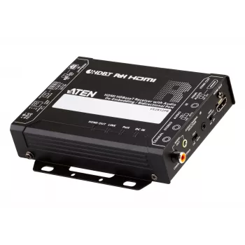 ATEN VE2812PR HDMI HDBaseT uztvērējs ar audio atdalīšanu / divvirzienu PoH (4K@100m) (HDBaseT Class A) (PoH PSE & PD)