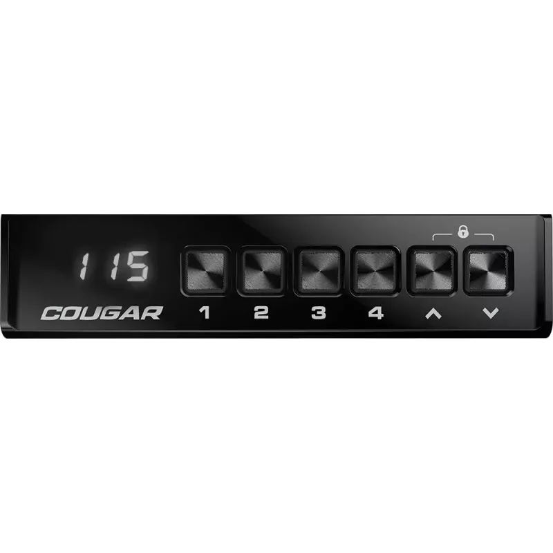 COUGAR E-DEIMUS 120 elektriski regulējams spēļu galds (1224x605 x 720~1150mm)
