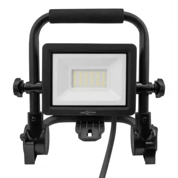 Prožektors ANSMANN FL20W-AC 20 W LED, 2200 lm, 230 V, 110°, 1.8 m vads, melns