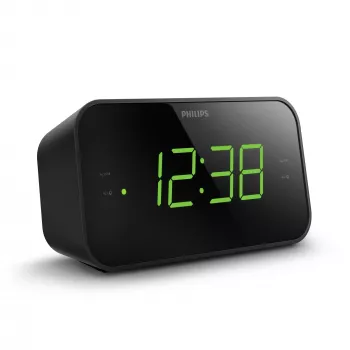 Philips TAR3306/12 modinātājs ar FM radio, melns