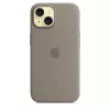 Silicone vāciņš Apple iPhone 15 MagSafe Clay Brūns
