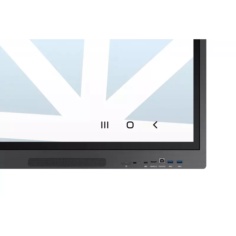 Samsung WA86D interaktīvā tāfele 2.18 m (86 collas) 3840 x 2160 pikseļi Skārienekrāns Pelēks
