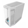 PC Midi Tower korpuss Cougar FV270 — Balts, atbalsta ATX/EATX/Micro-ITX, 2×3.5 inch + 2×2.5 inch, 120/140 mm ventilatori