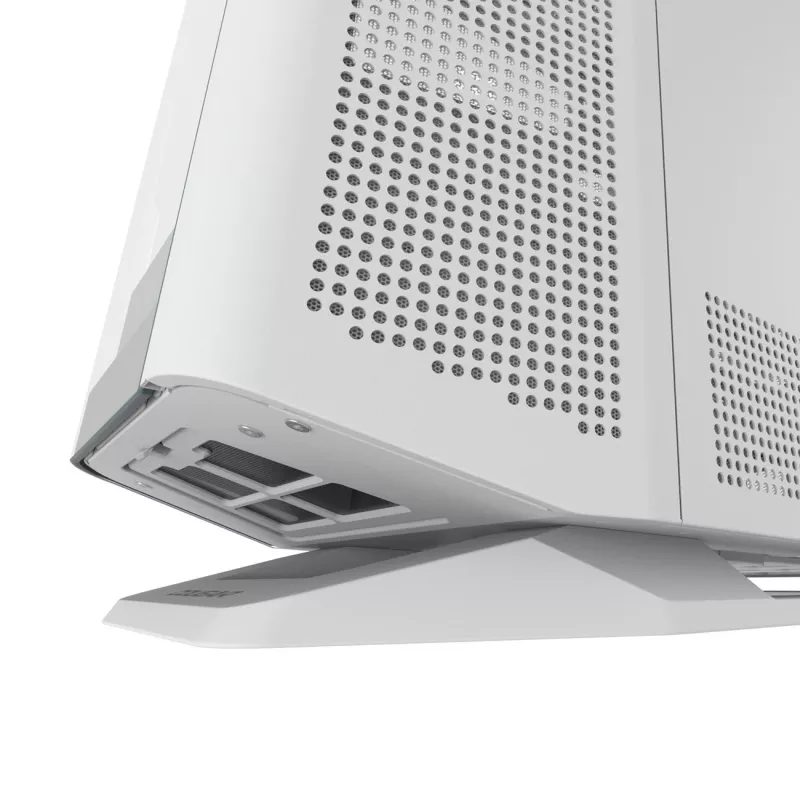 PC Midi Tower korpuss Cougar FV270 — Balts, atbalsta ATX/EATX/Micro-ITX, 2×3.5 inch + 2×2.5 inch, 120/140 mm ventilatori