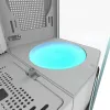 PC Midi Tower korpuss Cougar FV270 — Balts, atbalsta ATX/EATX/Micro-ITX, 2×3.5 inch + 2×2.5 inch, 120/140 mm ventilatori