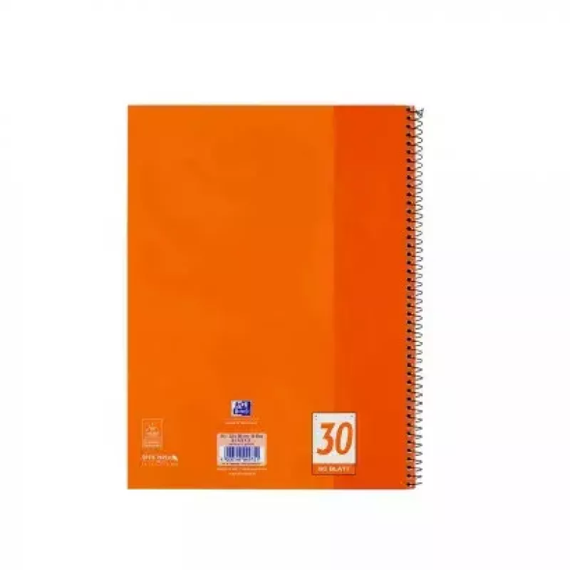 Piezīmju klade Oxford 100050359 A4 80 lapas Oranža