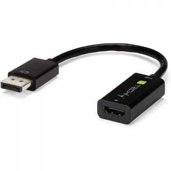Techly IADAP DP-HDMIF8K video kabeļa adapteris 0.2 m DisplayPort HDMI Type A (Standarta) Melns