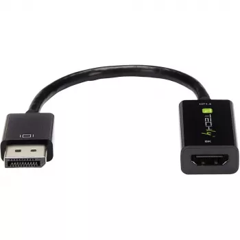 Techly IADAP DP-HDMIF8K video kabeļa adapteris 0.2 m DisplayPort HDMI Type A (Standarta) Melns