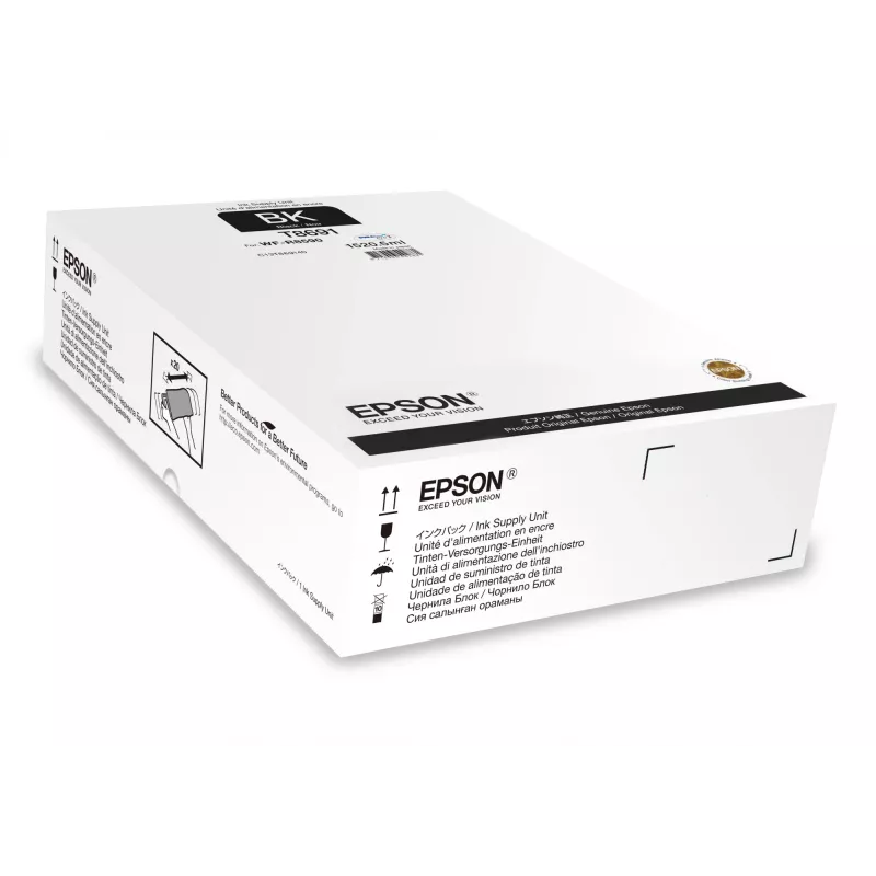 Epson Black XXL tintas padeves bloks, īpaši liela ietilpība, melns, pigmenta tinte, 1520.5 ml, 1 gab.