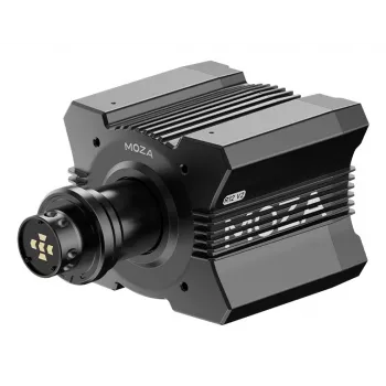 Sacīkšu stūres pamatne Moza Racing R12 V2 Aluminium Melns 216W