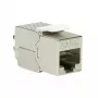 Keystone modulis LogiLink NK4019 (Cat.6A, STP, sudraba)