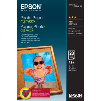 Epson Photo Paper Glossy - A3+ - 20 loksnes