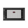 APC NetShelter WX AR106SH6, 6U, 19 collu sadales skapis, sienas montāža, salikts, 600 mm dziļš