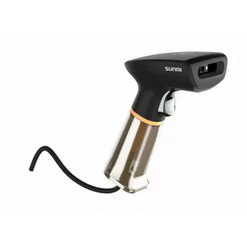 Rokas svītrkodu skeneris SUNMI U2 2D USB melns