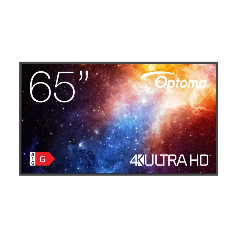 Optoma N3651K 65 collu LED 4K Ultra HD digitālās zīmes plakanpanelis