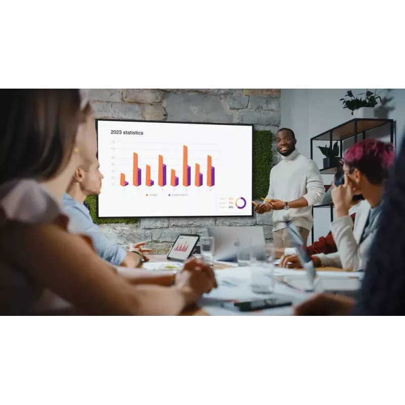 Optoma N3651K 65 collu LED 4K Ultra HD digitālās zīmes plakanpanelis