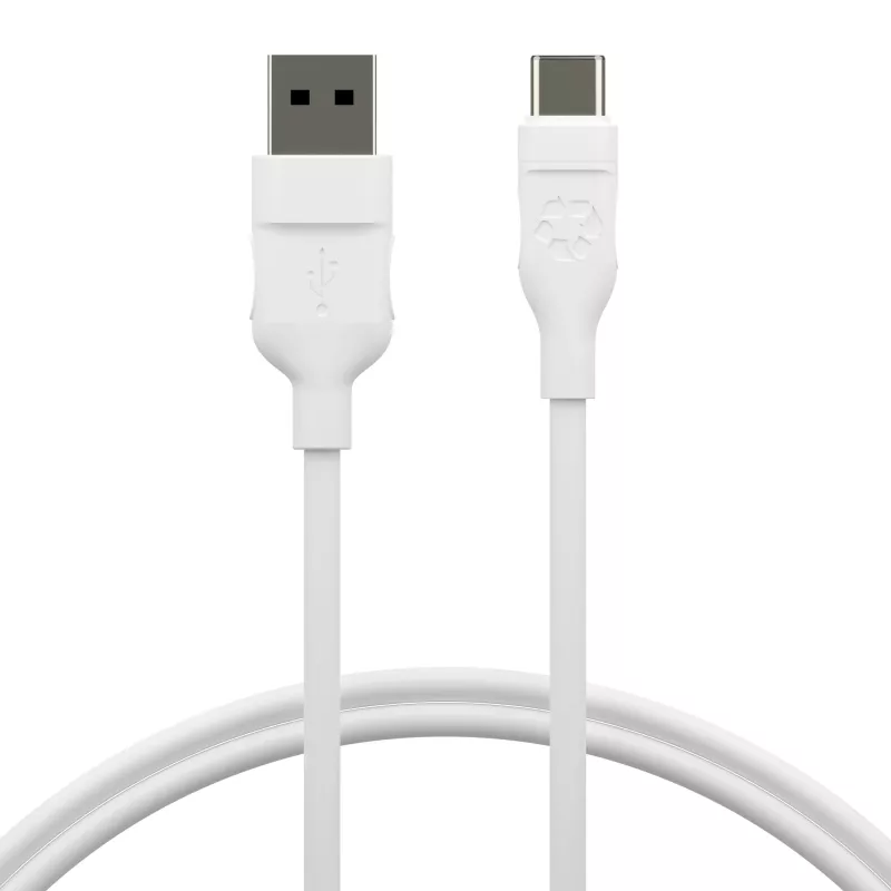 dbramante1928 re-charge Pro USB-A uz USB-C kabelis 2.5m balts