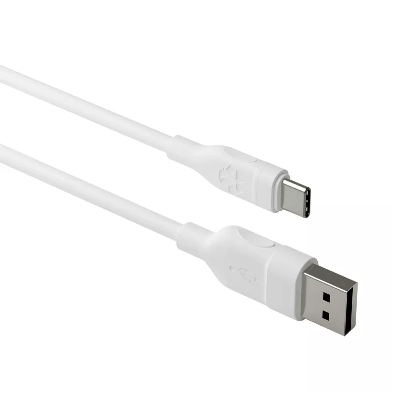 dbramante1928 re-charge Pro USB-A uz USB-C kabelis 2.5m balts