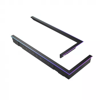 RGB apgaismojuma komplekts ASUS TUF GAMING GT502 Horizon — ARGB 3-pin, 5 V, 1,44 A, magnētiskais stiprinājums, saderīgs ar Midi Tower, melns