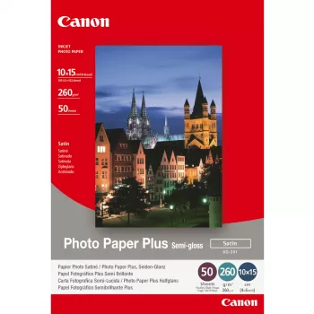 Canon SG-201 Pusspīdīgs Fotopapīrs Plus 4x6 collas - 50 loksnes